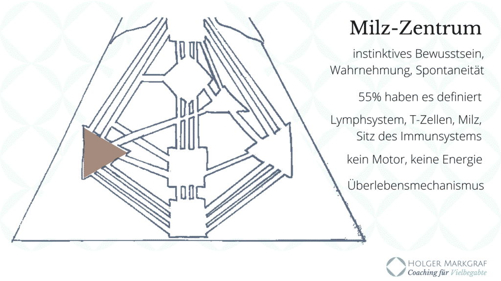 Die Neun Zentren im Human Design - Milz-Zentrum