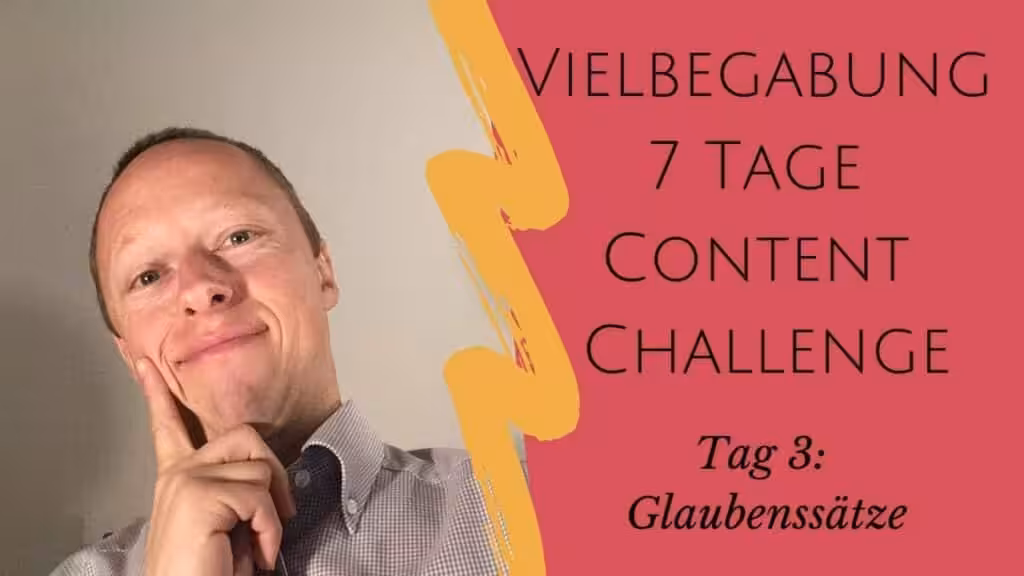 Glaubenssätze ändern